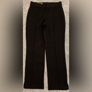 Christian Siriano New York Women's Size M Black Cropped Ponte Pants MSRP $79